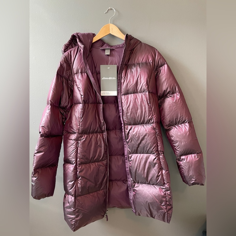 Purple Eddie Bauer Parka